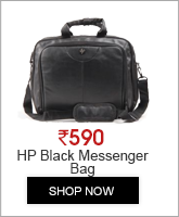 HP Black Messenger Bag