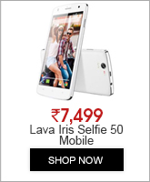 LAVA IRIS Selfie 50 - 8 GB - White - Smartphone