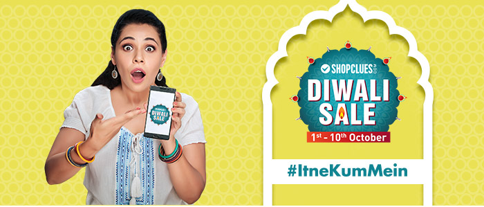 Shopclues: Diwali Dhamaka Deals Launching Tomorrow, 1st October, 2016 to 10th October, 2016
