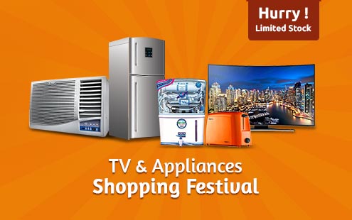 Tv and Appliances Shopping festival-ShopClues