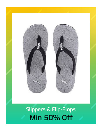 Slippers & Flip-Flops