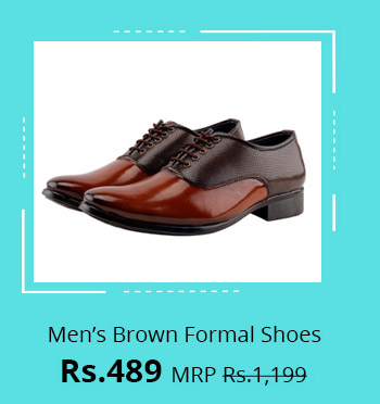 Men's Brown Formal Shoes
