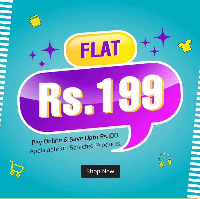 Flat Rs.199