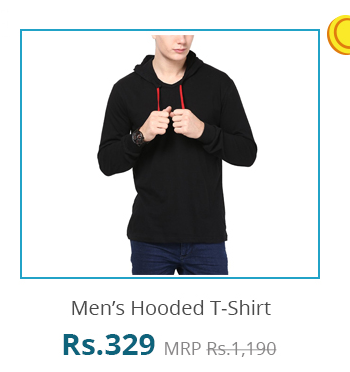 Men's Hooded T-Shirt