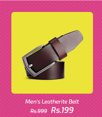 Men's Leatherite Belt