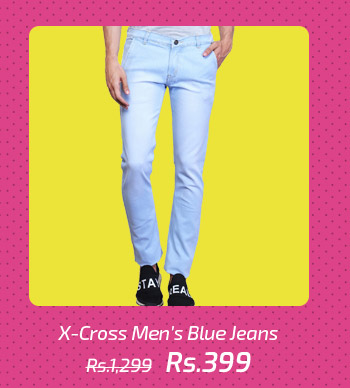 X-Cross Men's Blue Jeans