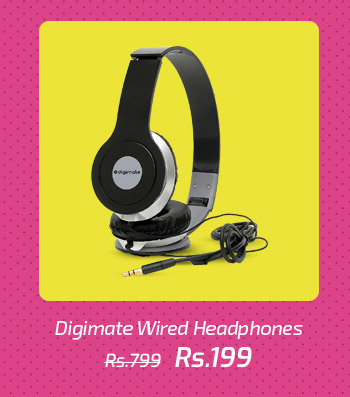 Digimate Wired Headphones