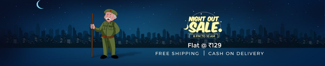 Shopclues Night Out Sale | Buy Anything at Rs. 129 + FREE Shipping