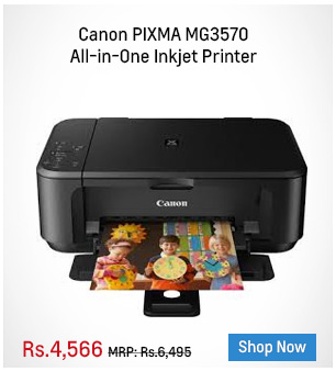 Canon PIXMA MG3570 All-in-One Inkjet Printer(BLACK)
