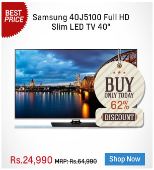 Samsung 40J5100 Full HD Slim LED Television 40"
