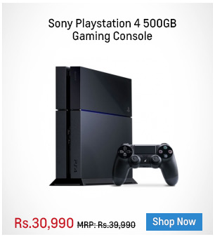 Sony Playstation 4 500GB Gaming Console
