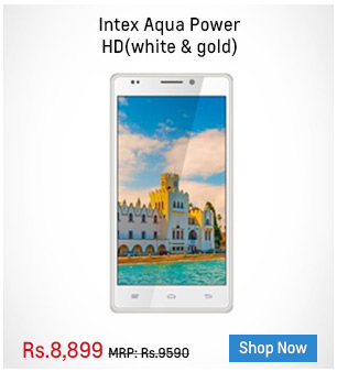 Intex Aqua Power HD(white & gold)
