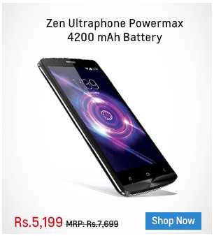 Zen Ultraphone Powermax 4200 mAh Battery
