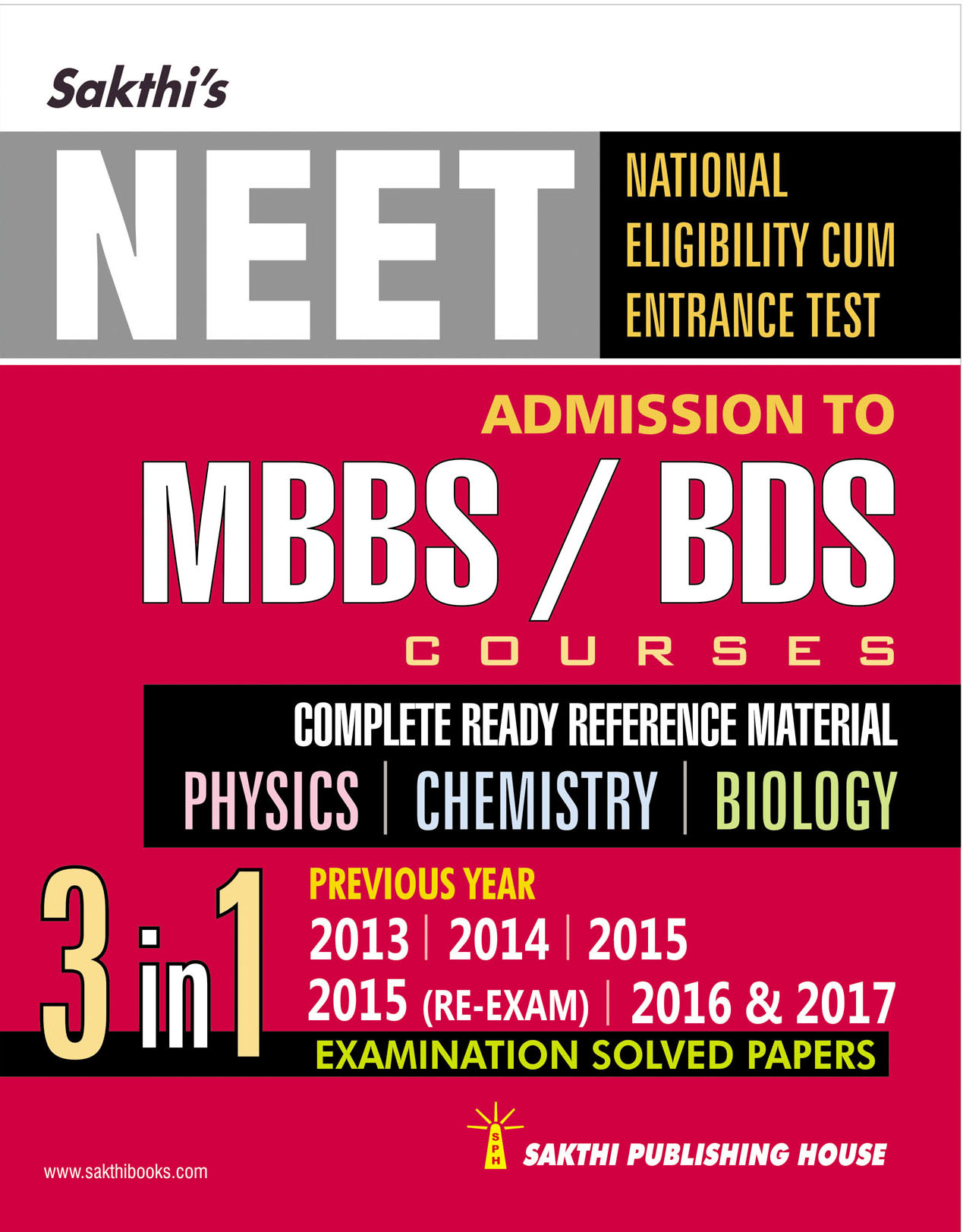 Buy NEET MBBS BDS Physics Chemistry Biology 3 In 1 Study Material