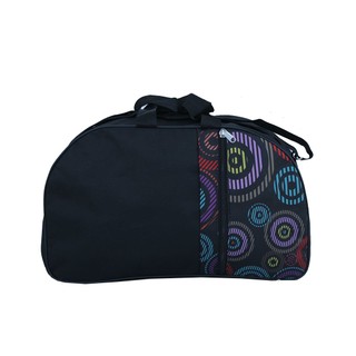 400426 Black N Multi-Color Luggage & Travel Bag