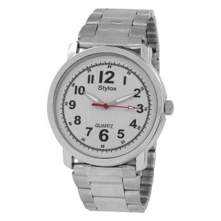 Stylox WH-STX212 White Dial Chain (STX212) Analog Watch - For Men