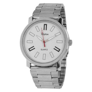 Stylox WH-STX213 White Dial Chain(STX213) Analog Watch - For Men