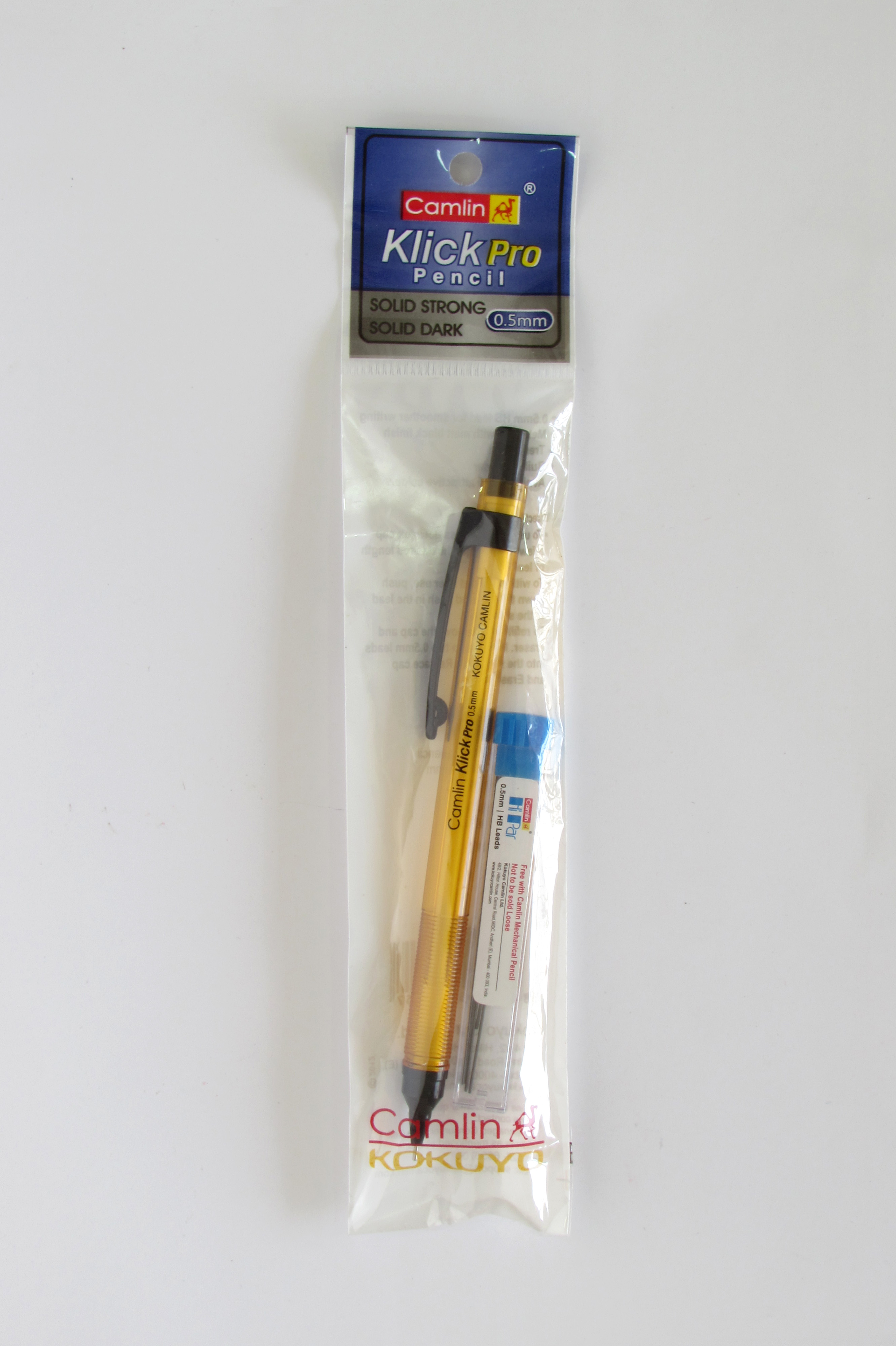 Buy Camlin Klick Pro Mechanical Pencil 0 5mm Pack Of 20 Online