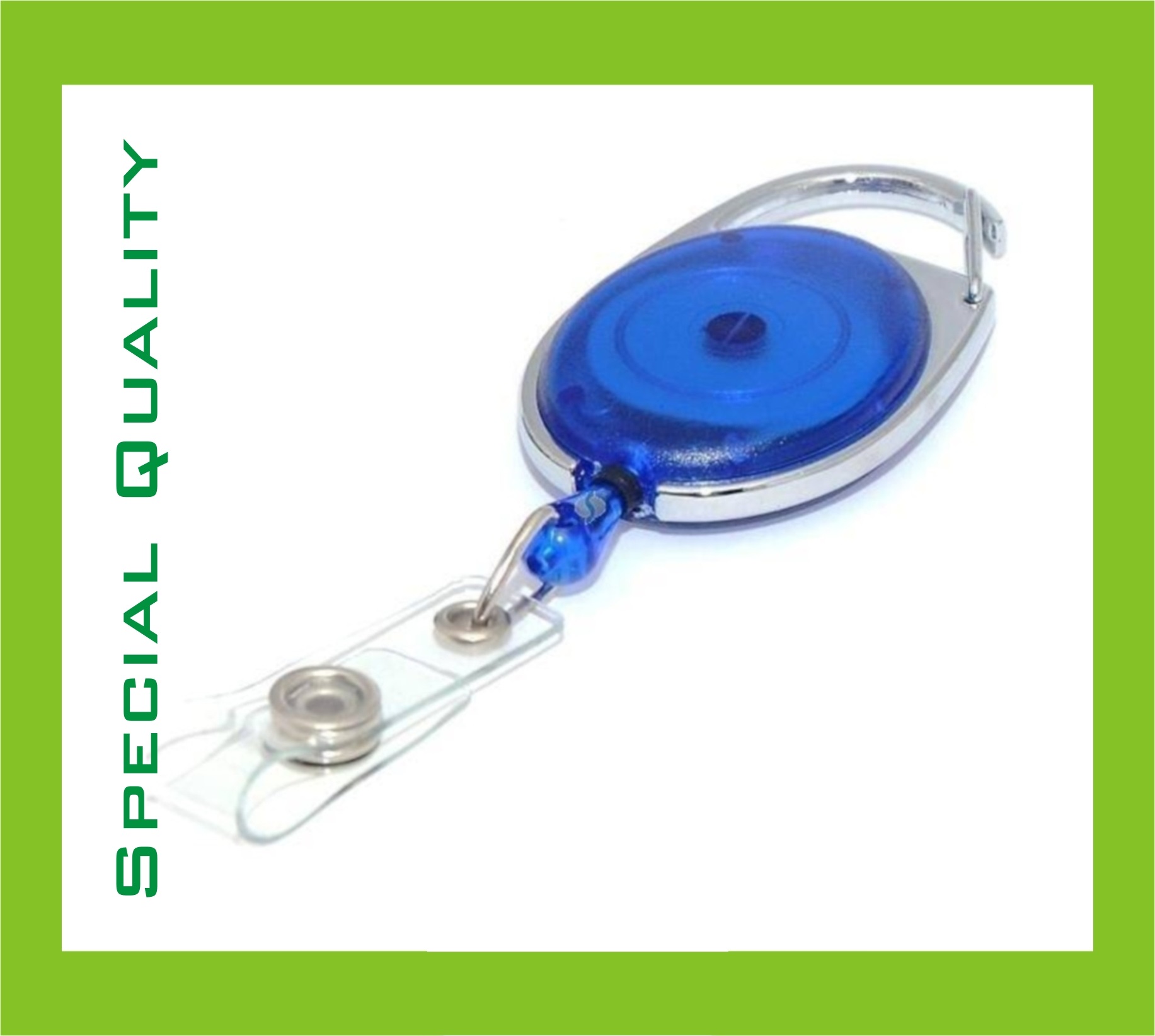 3pcs ID Badge Card Holder Retractable Pulley Chord