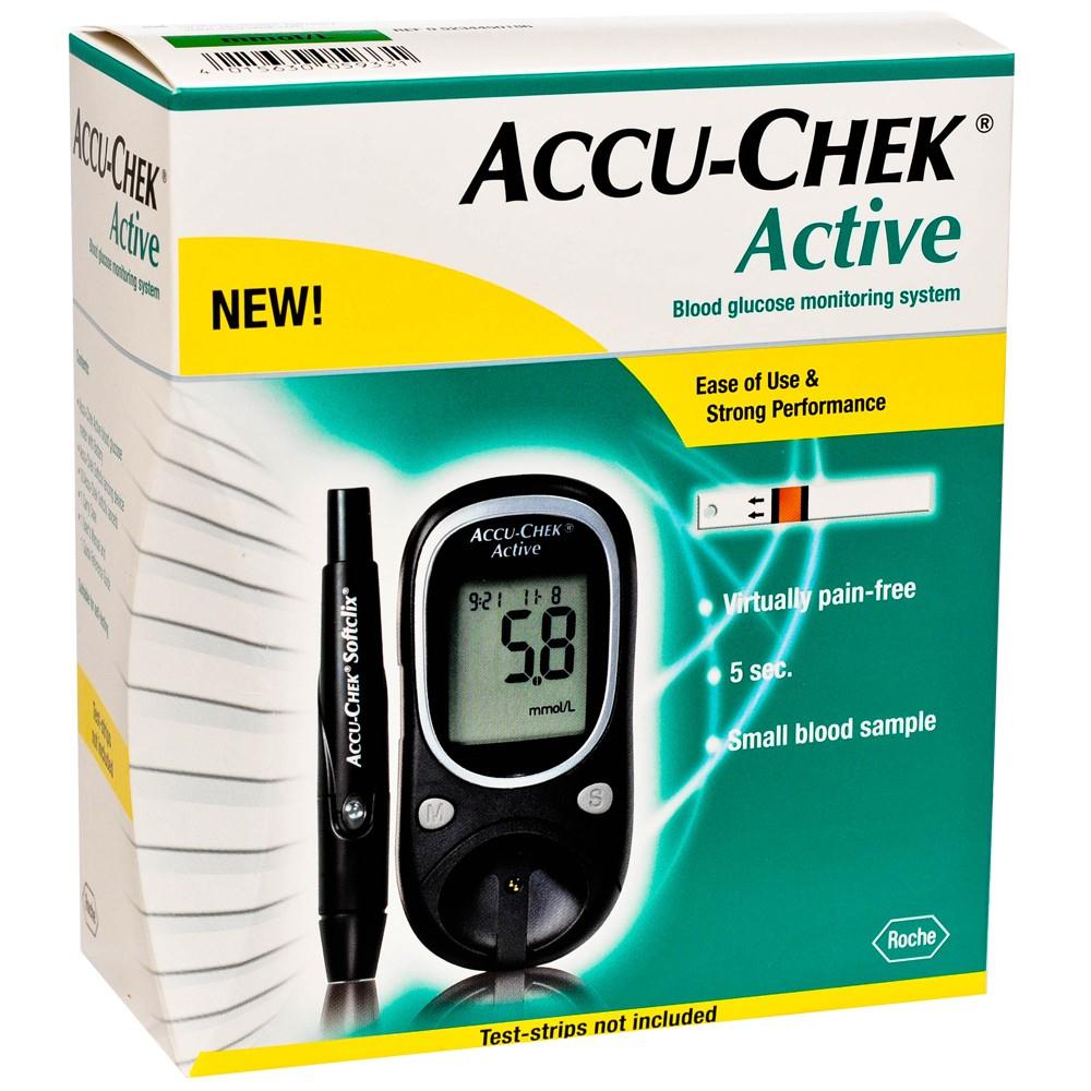 how to operate accu chek glucometer