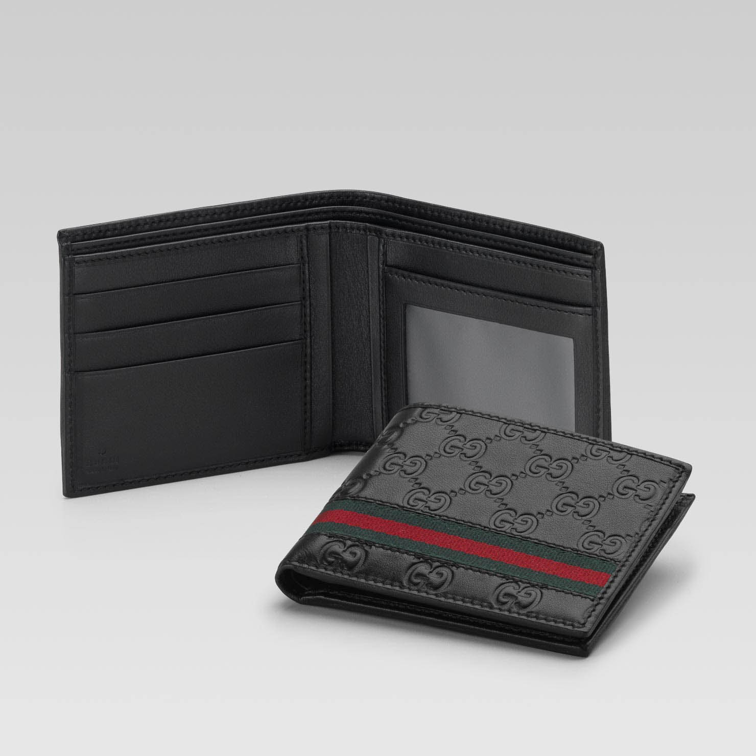 Fashion :: Bags & Wallets :: Wallets :: Gucci Wallet Chocolate Red Green - 0