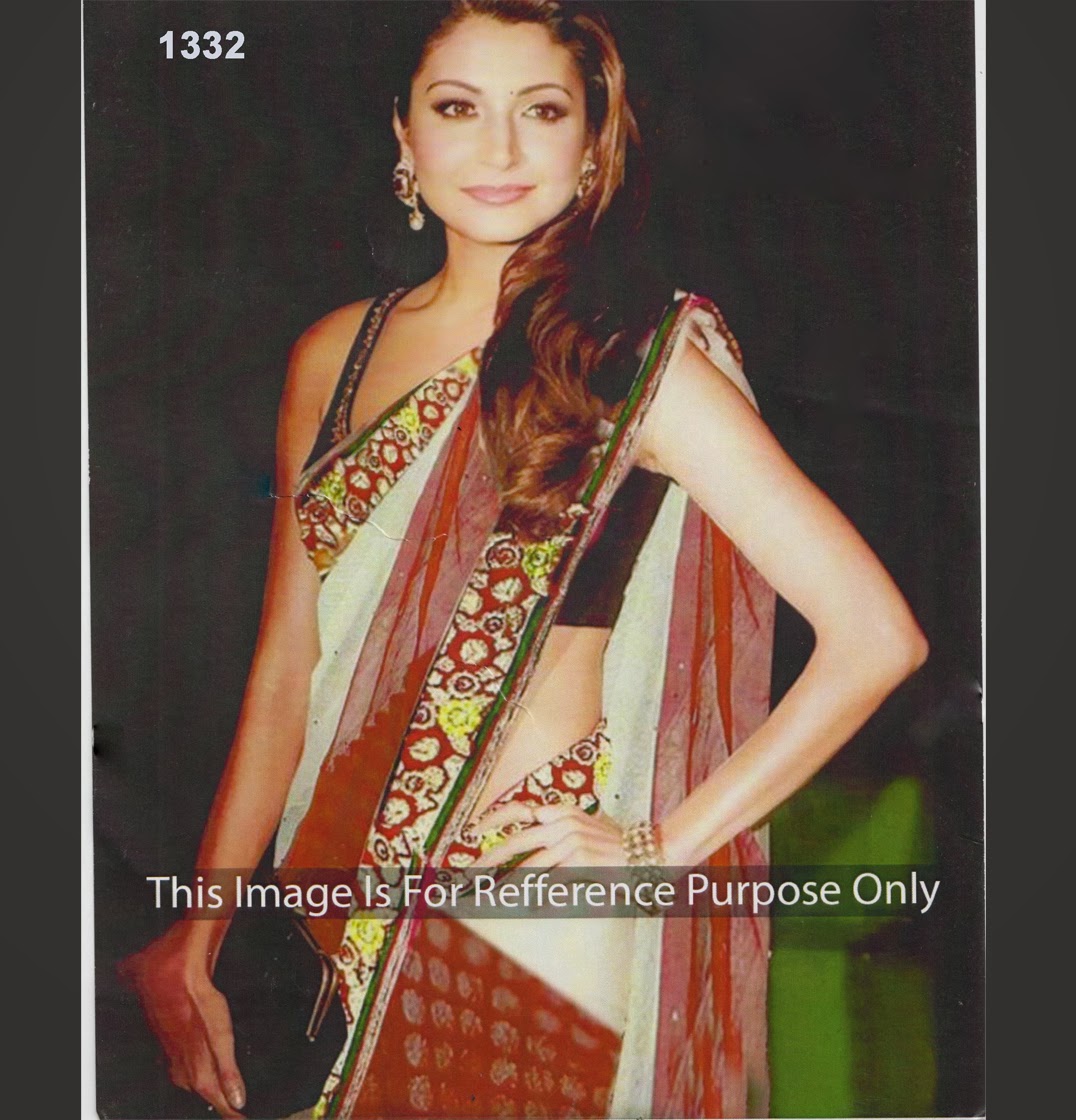 anushka sharma in red saree