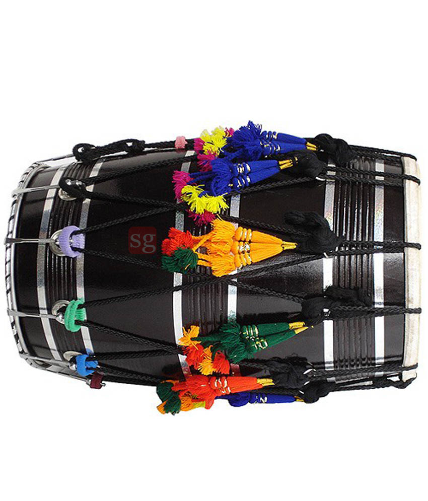 Buy Sg Musical Punjabi Wooden Bhangra Dhol Sdl269188366 Online 5990