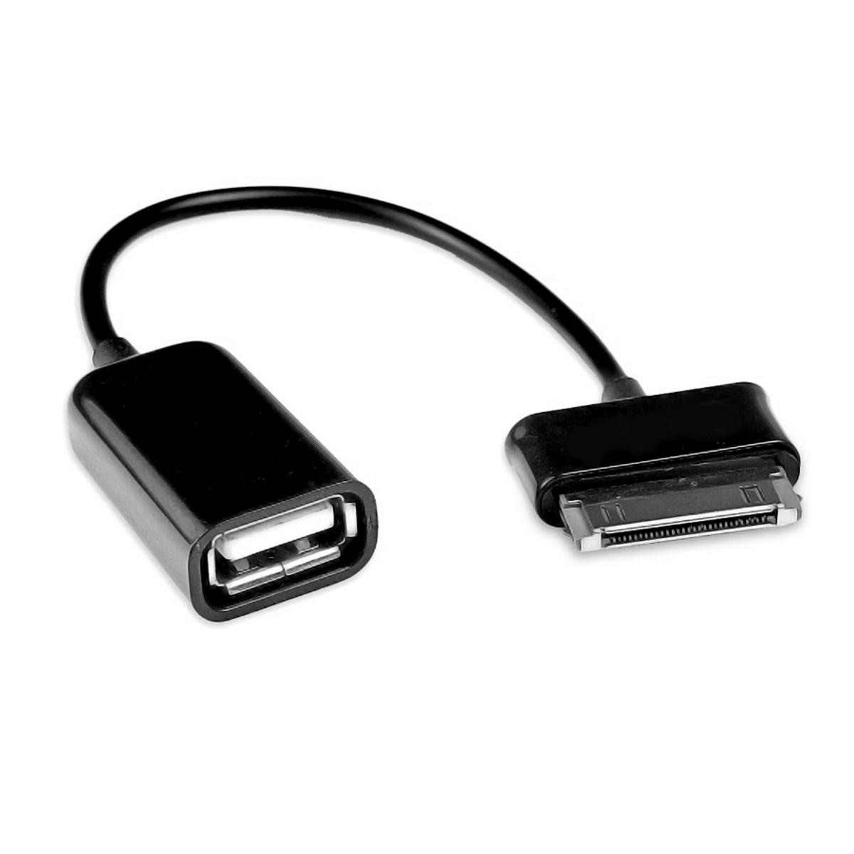 USB OTG ADAPTER CABLE FOR SAMSUNG GALAXY TAB 2 10.1, 8.9 P3100 P7500 P7510 P7300