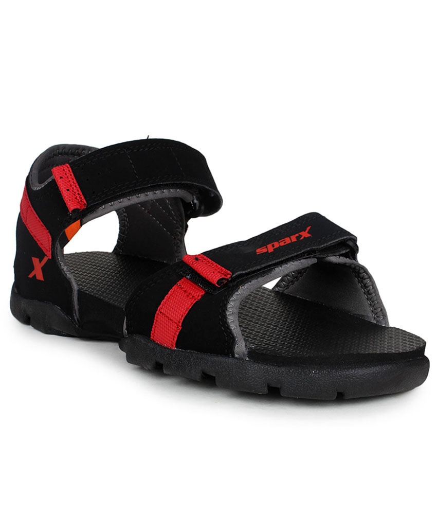 Buy Sparx Mens Sandal SS 109 Black Red Online 675 From ShopClues