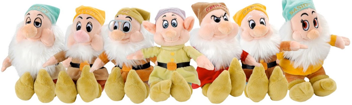 Toyworld Soft Toys The Seven Dwarfs 