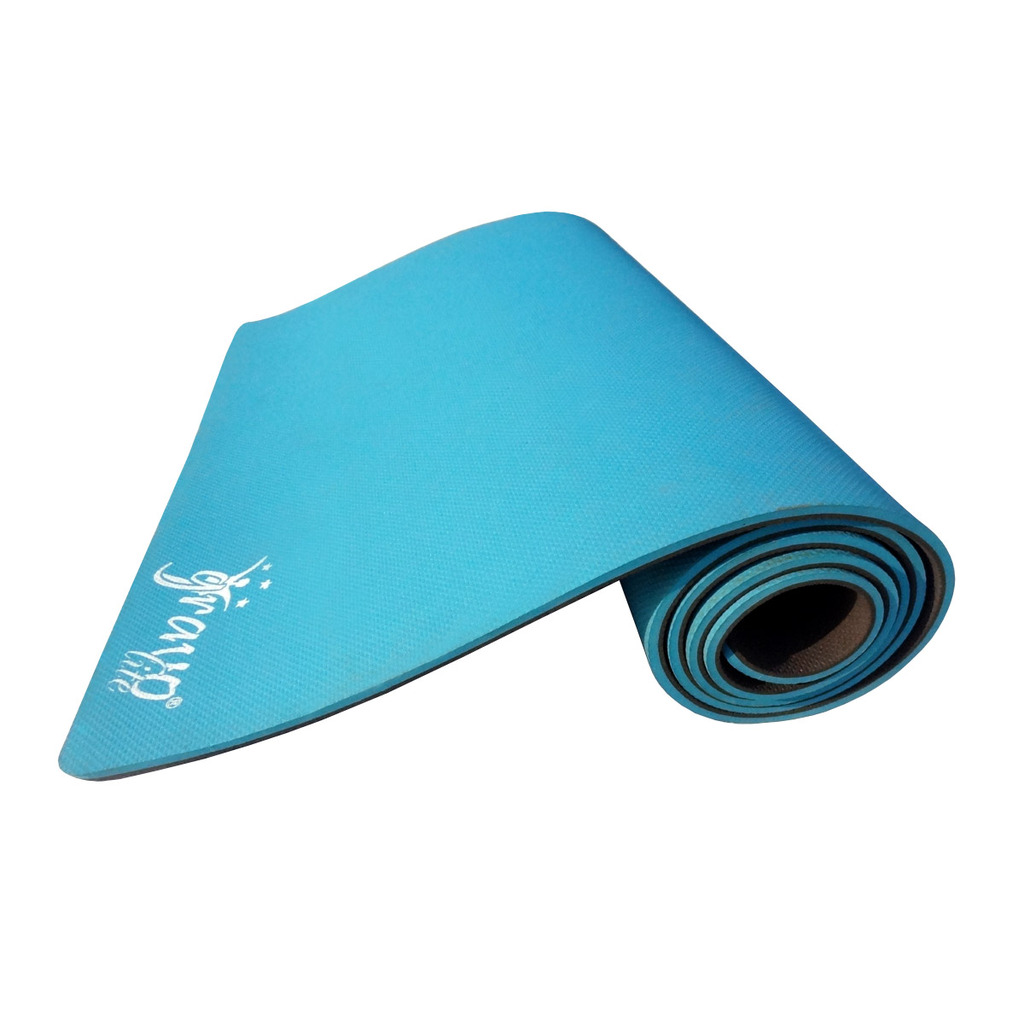 Buy Gravolite Dual Layer Cyan Yoga Mat 9Mm Thickness 3 Feet Wide 6 5