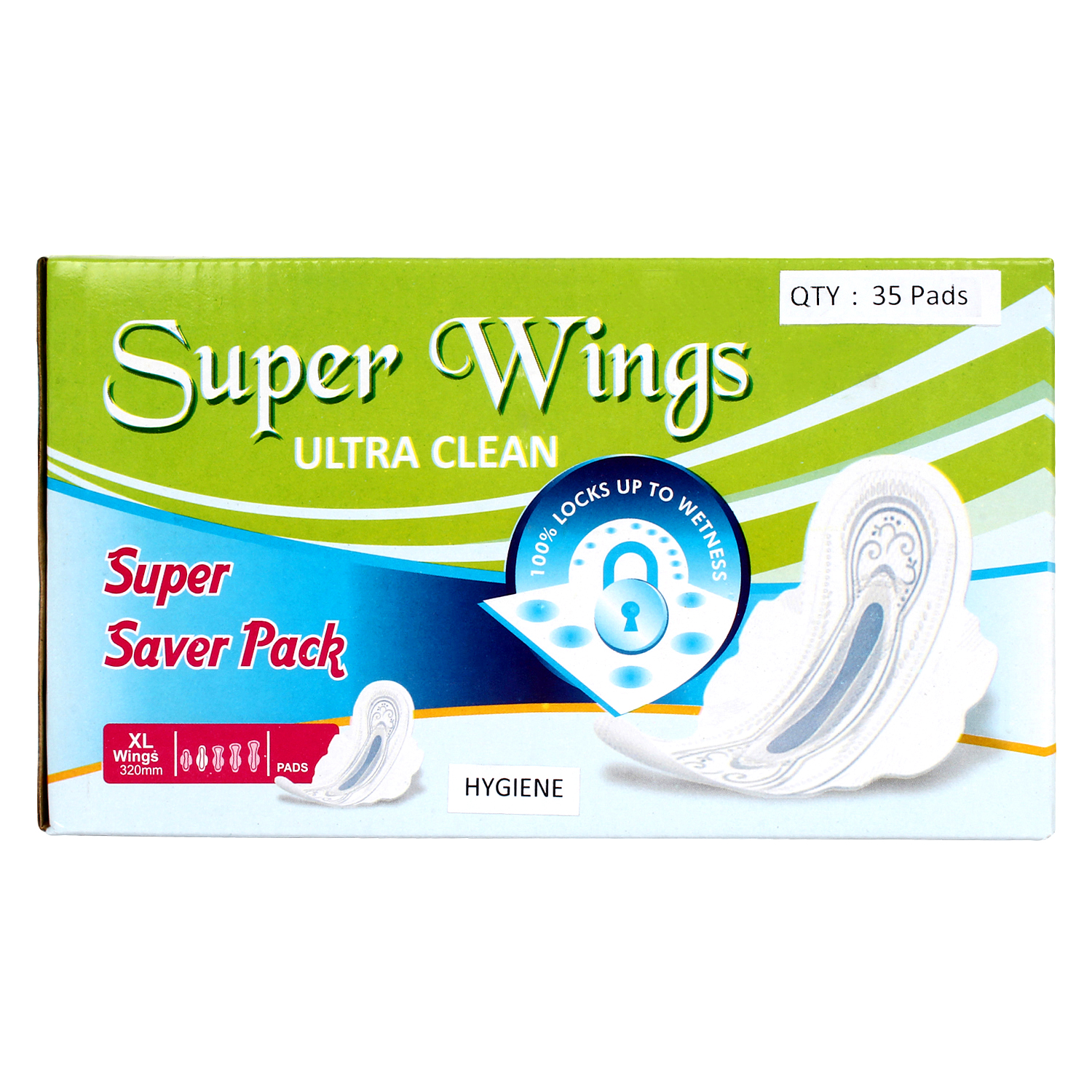 Buy Super Wings Ultra Clean Sanitary Pads Xl Wings Pack Of Pcs