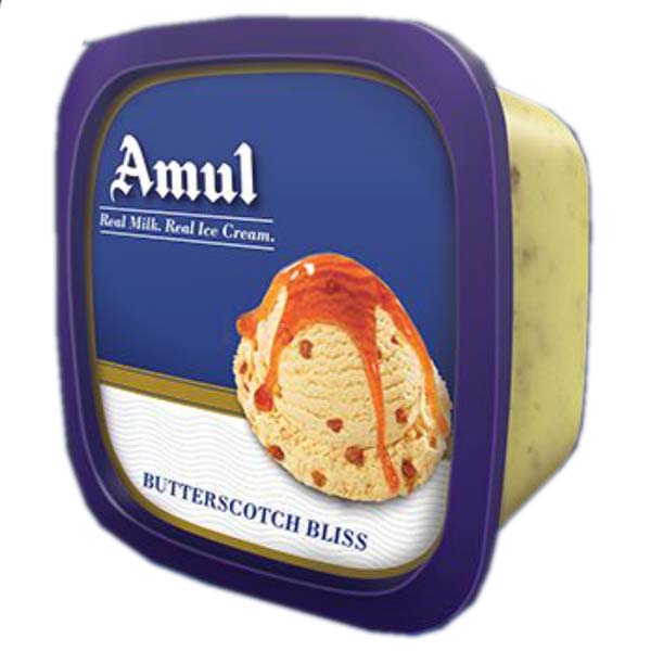 Buy Amul Ice Cream Butter Scotch Bliss L Online From Shopclues