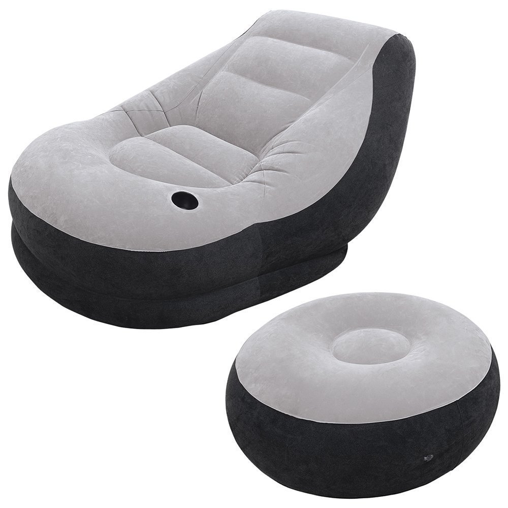 Intex Inflatable Chair Grey Intex Inflatable Chair Grey