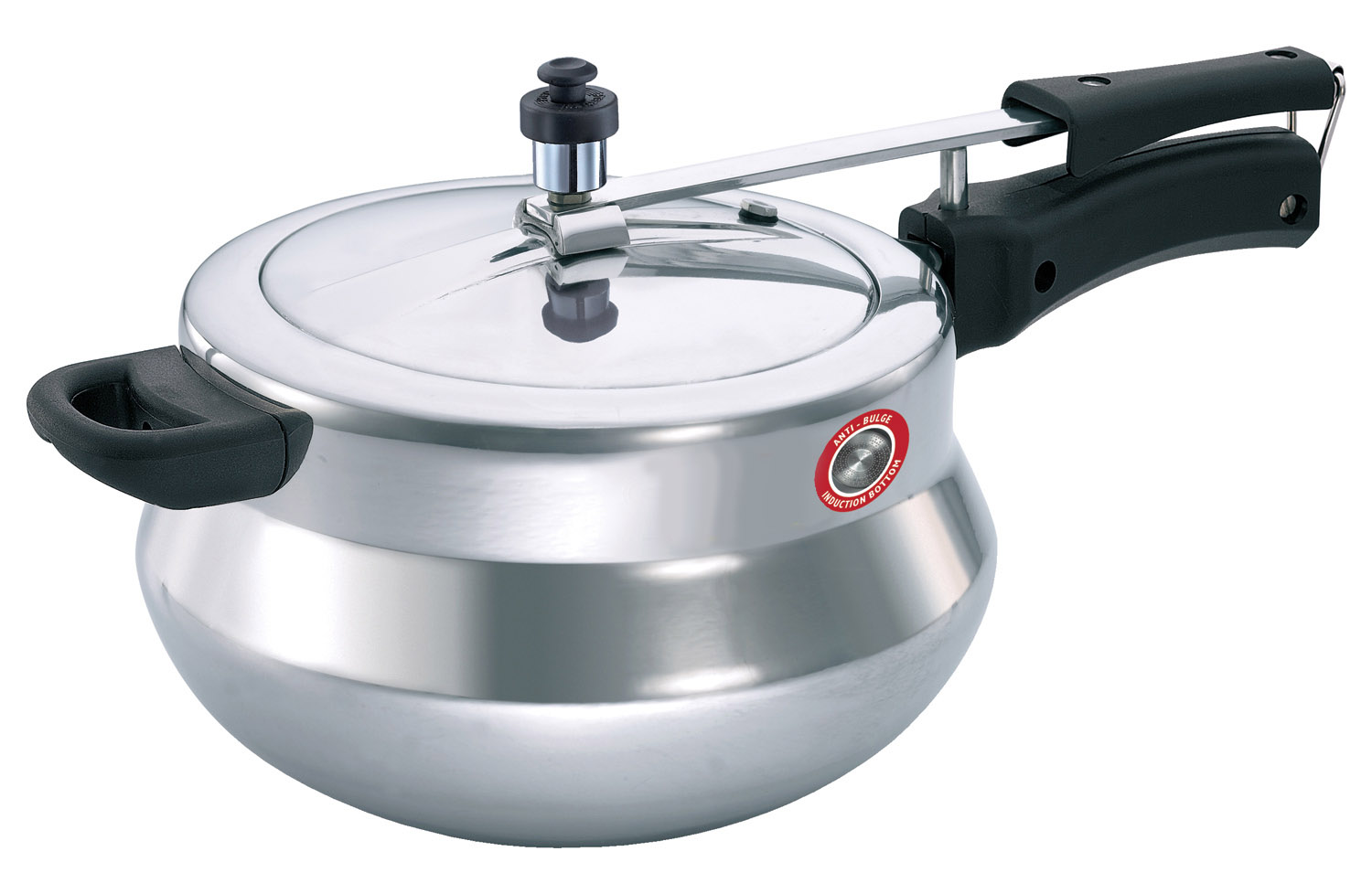 Branded 5 Ltr. Aluminum Induction Base Plate Pressure Cooker