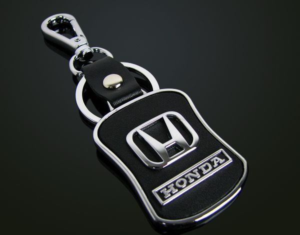 Honda keychain leather #4