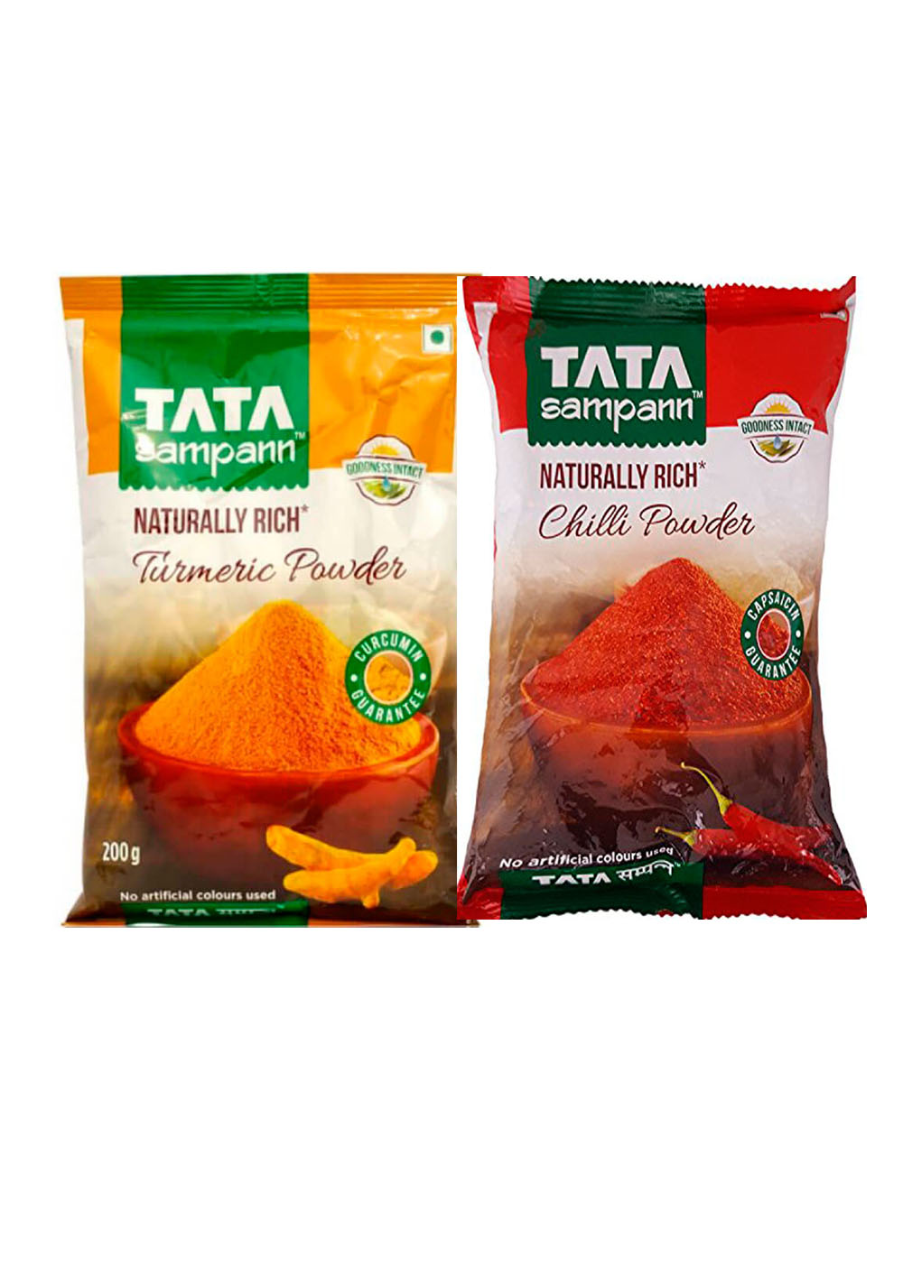 Buy Tata Sampann Masala Combo Pack Haldi Gm Lal Mirch Gm