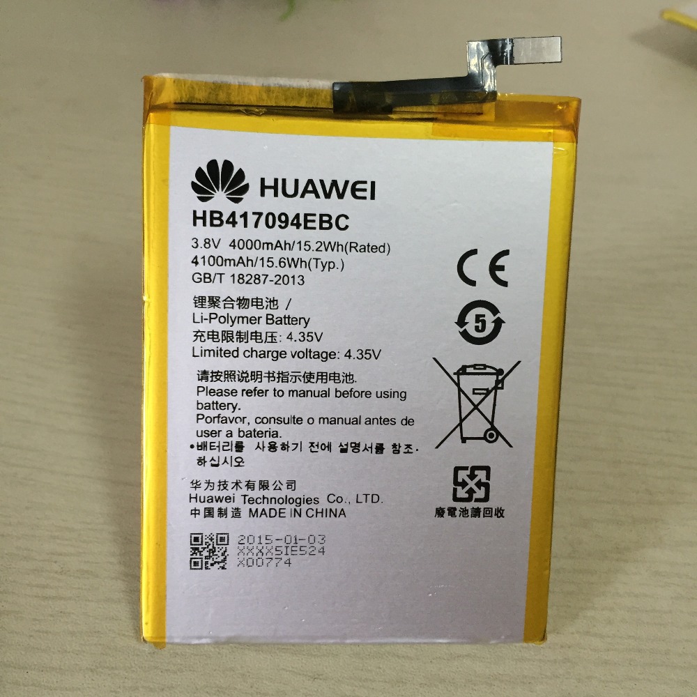 Buy 100 Percent Original HUAWEI MATE 7 Battery HB417094EBC 4100mAh