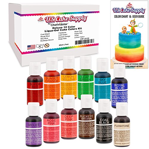 Buy Food Color Us Cake Supply By Chefmaster Liqua Gel Paste Cake