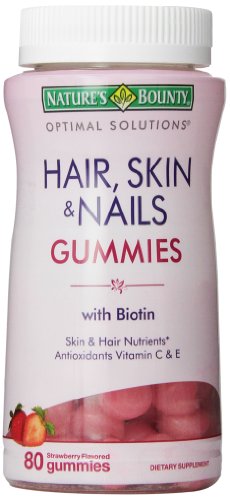 Nature'S Bounty Optimal Solutions Hair, Skin And Nails Gummies, 80 Count (Pack