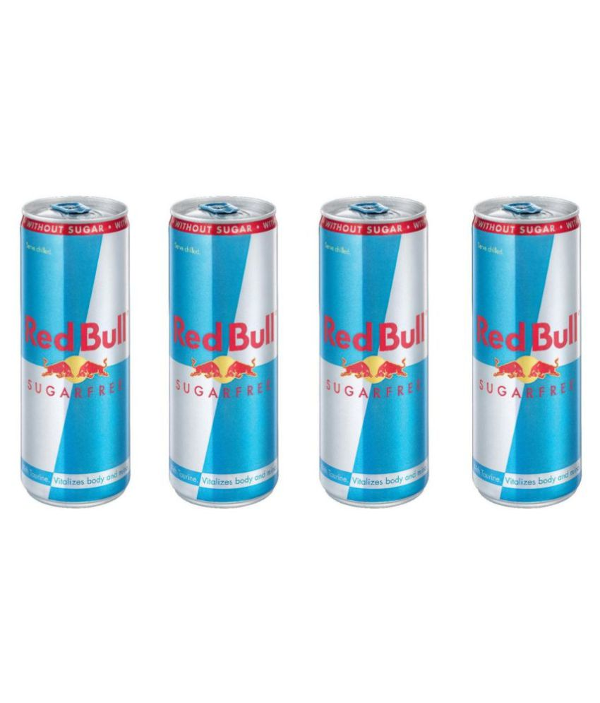 Buy RED BULL Energy Drink Sugar Free 250 Ml Pack Of 4 Online 440