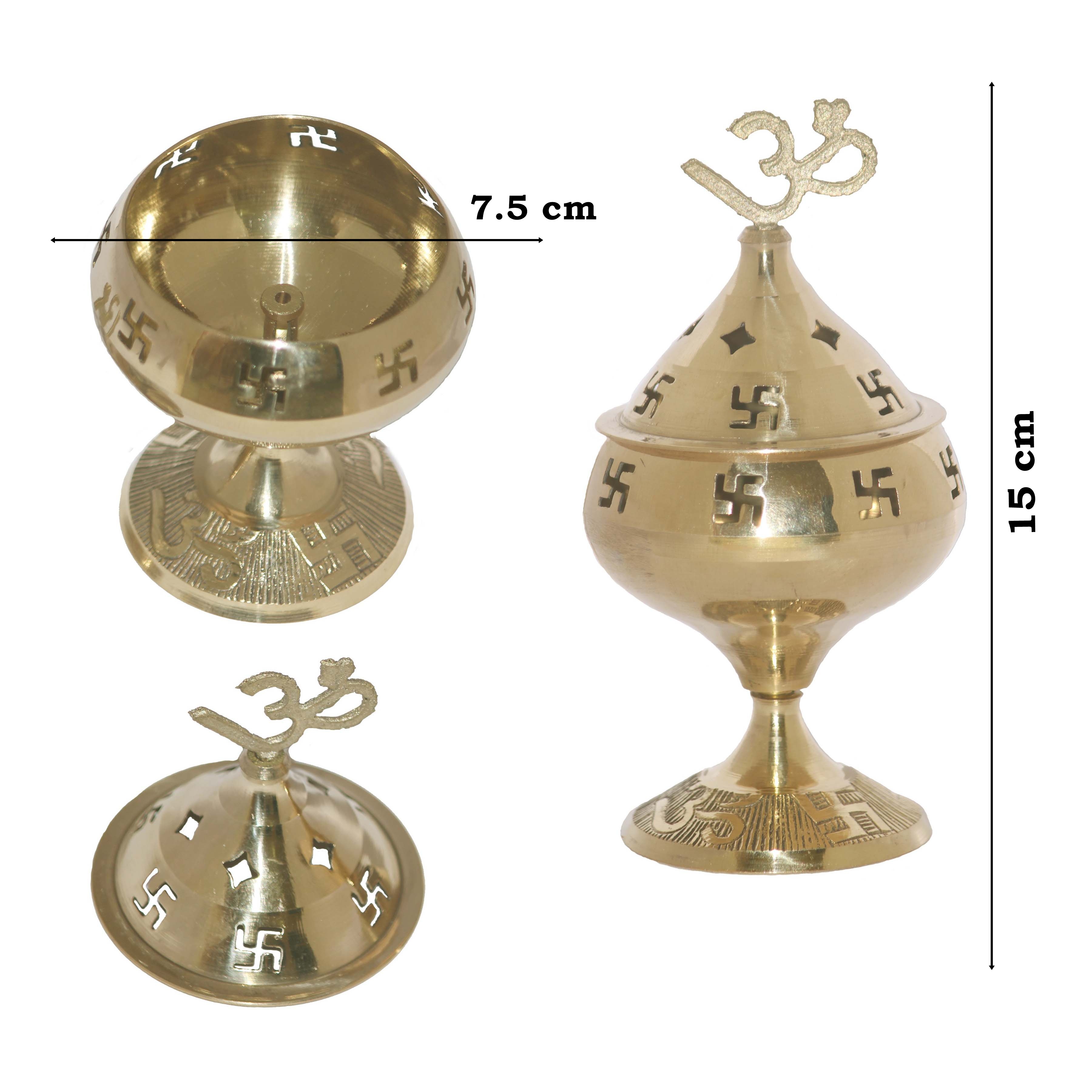 Buy Brass Akhand Jyoti Diya Lamp By Shriram Traders Pack Of Online