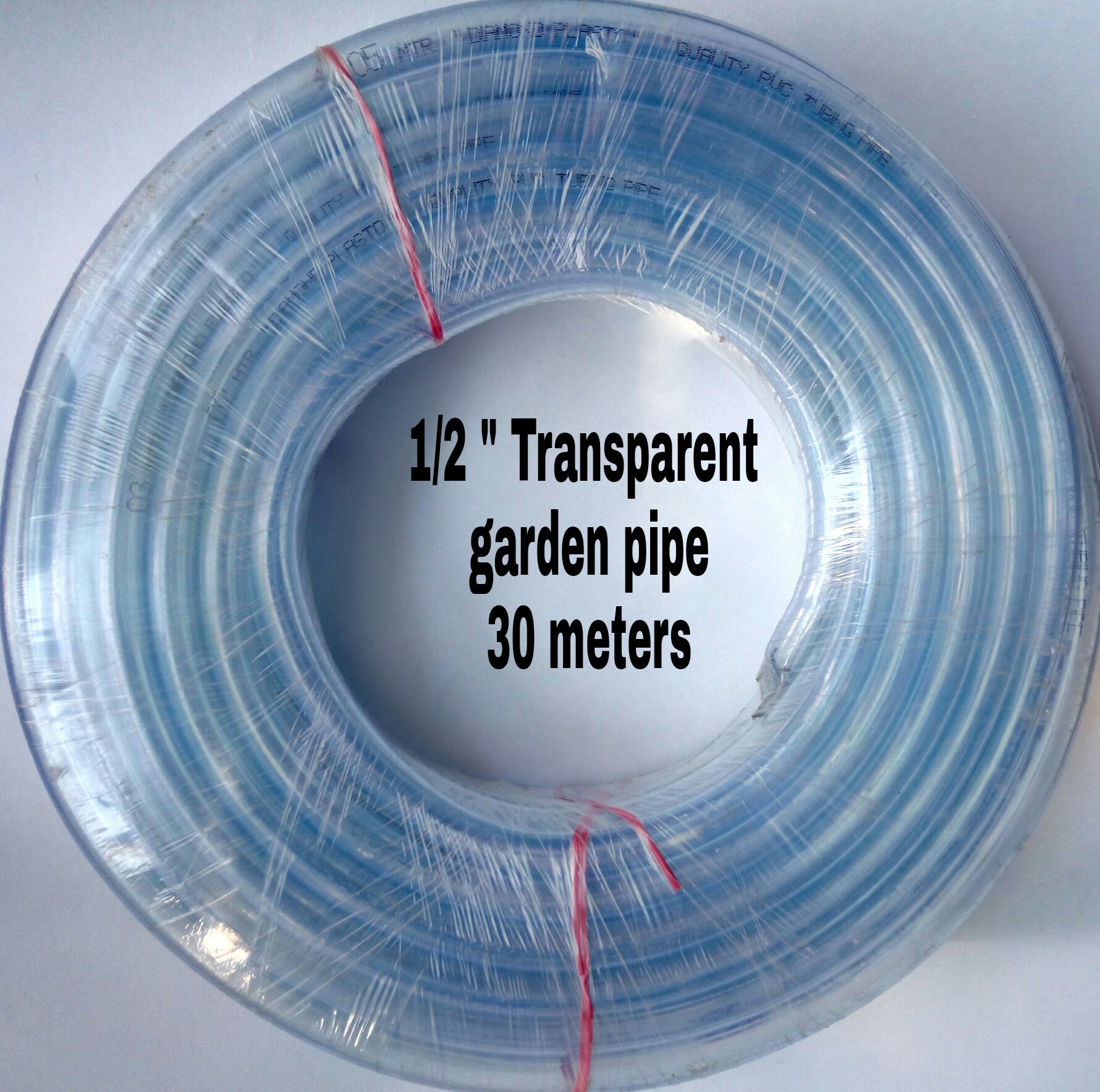 Transparent Garden Pipe 1 2 Inch PVC Clear Soft Garden Pipe 30 Meters