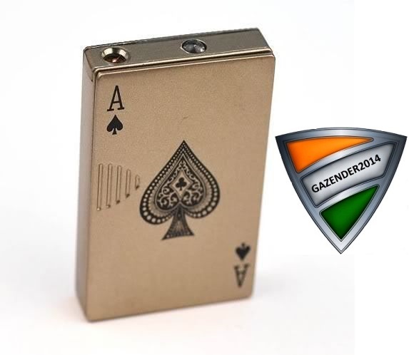 Ekka Playing Card Style Cigarette Lighter