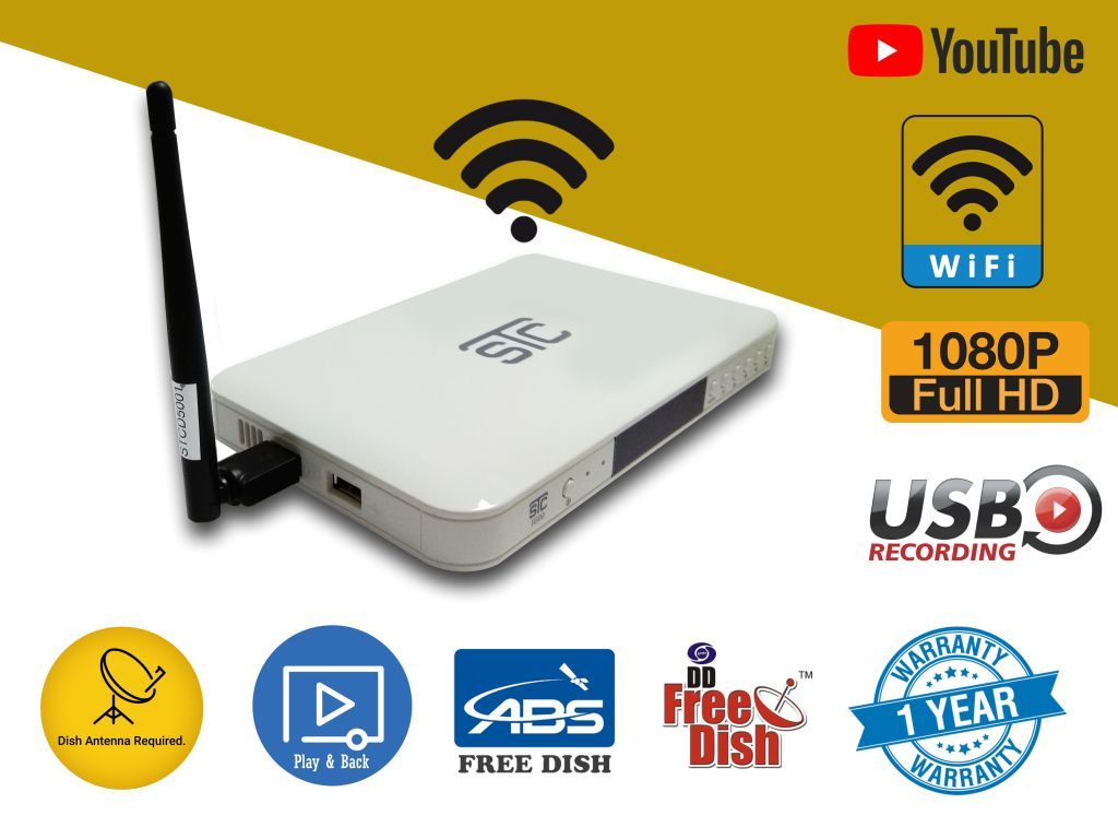 Buy STC H 500 Wi Fi MPEG 4 Full HD PVR Free To Air Digital Satellite