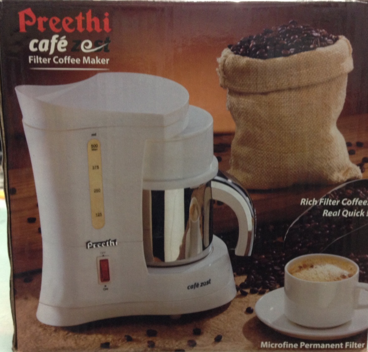 Preethi Coffee Maker Cafe Zest