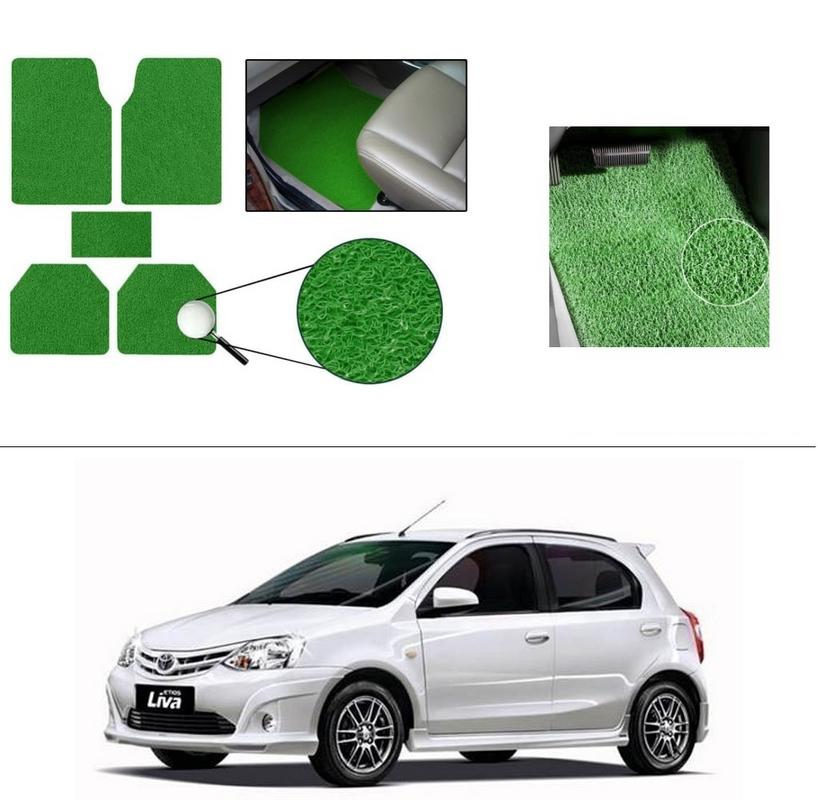 Buy Autostark Anti Slip Noodle Car Floor Mats Set Of Green For Toyota