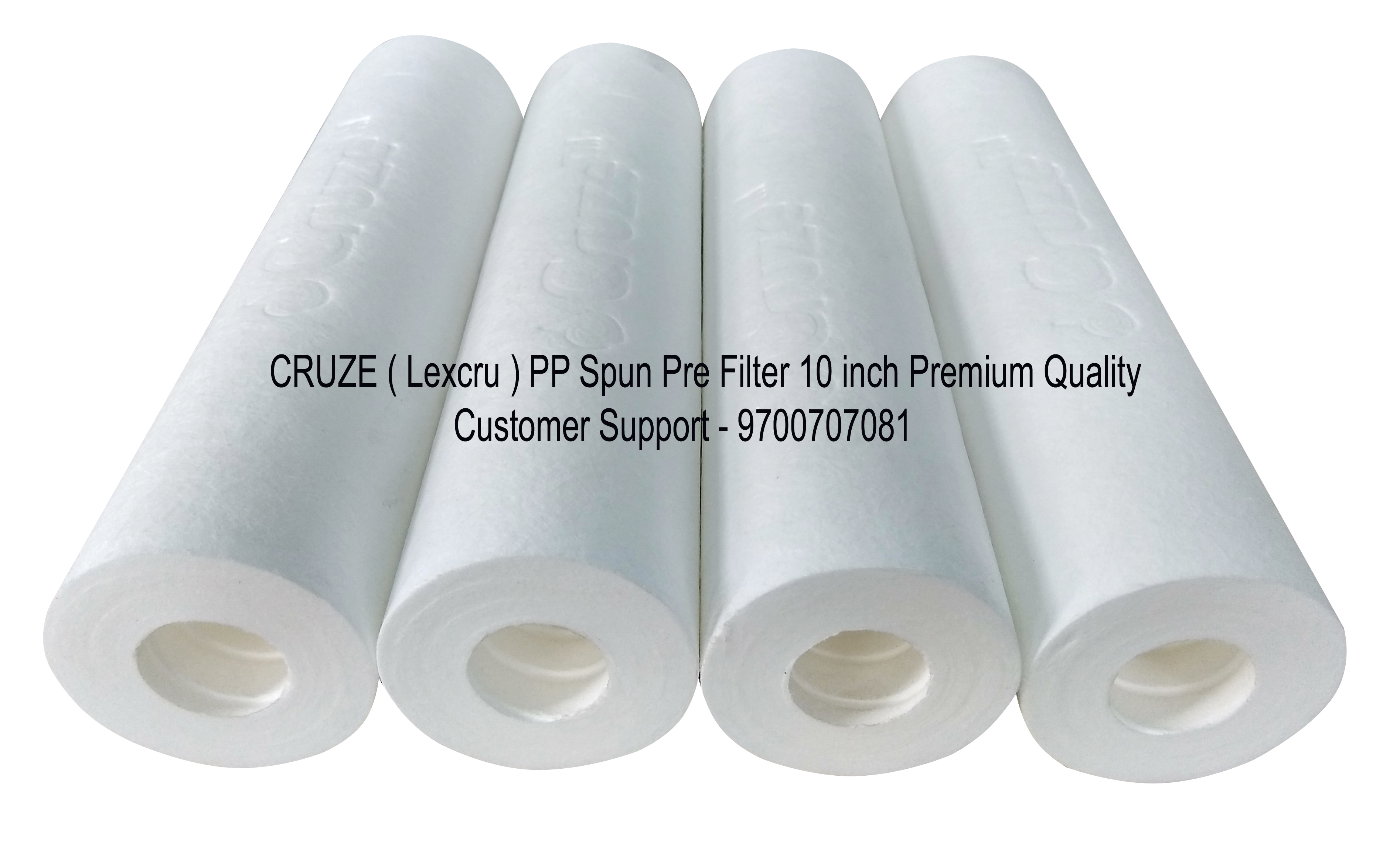 Buy Pokar RO CRUZE Gold Lexcru PP Spun Pre Filter 5 Micron 10 X 2 5