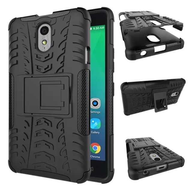 Buy Ygs Tough Rugged Dual Layer Back Case Kickstand For Lenovo Vibe P M