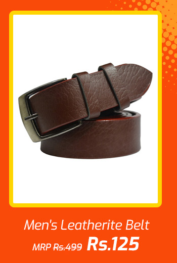 Men's Leatherite Belt